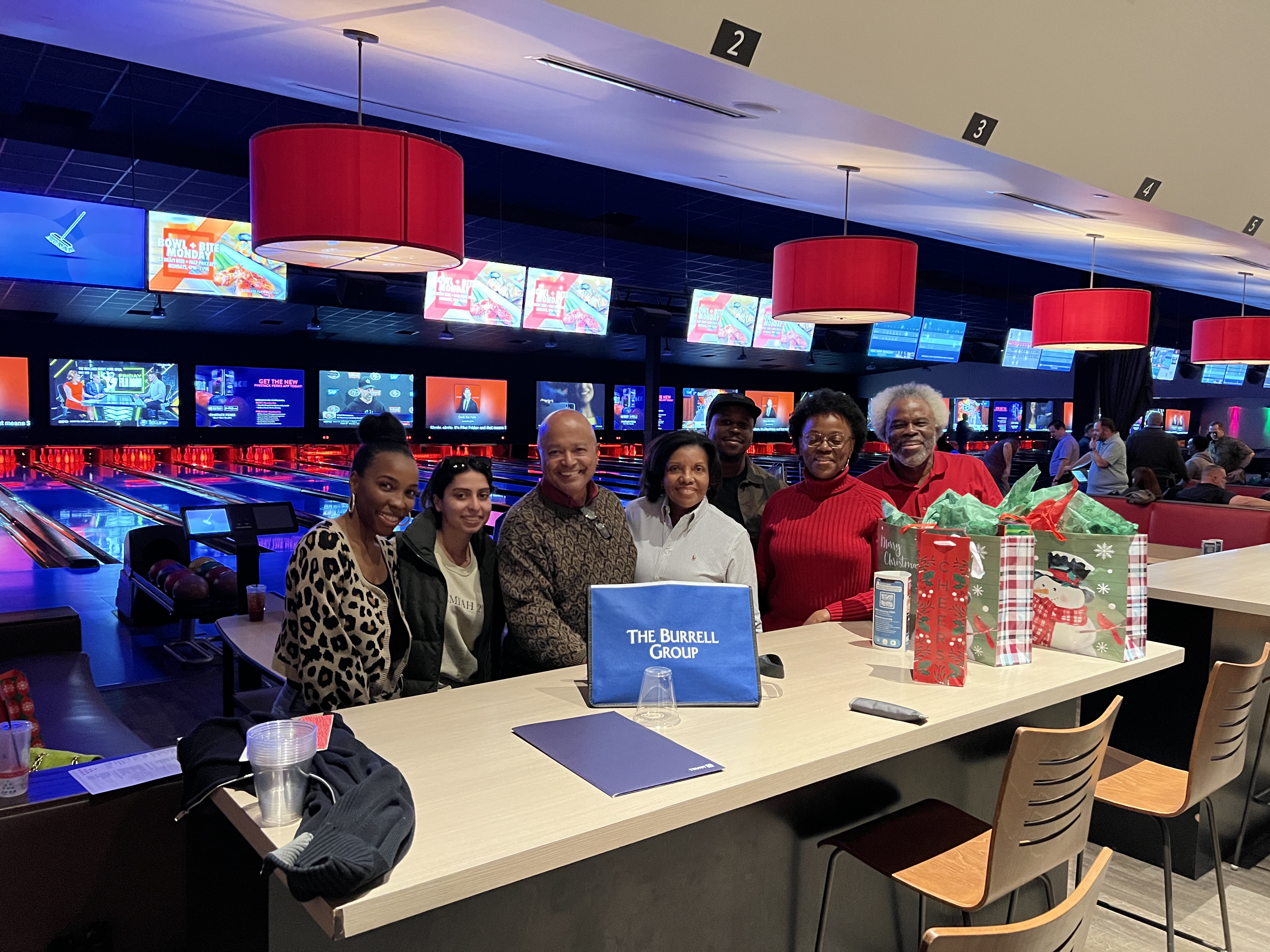 Burrell Group team and project moments